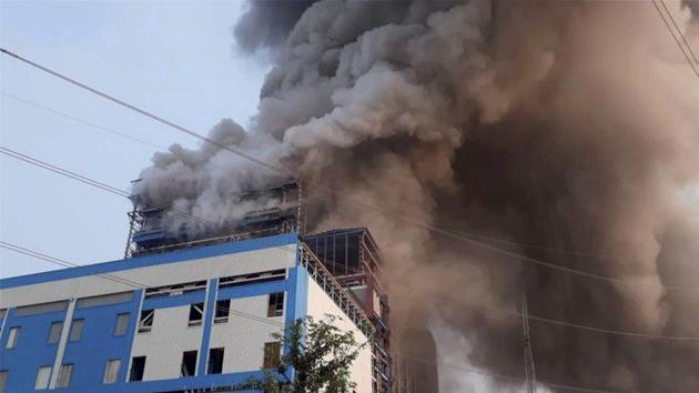 Smoke billows from NTPC's Unchahar power plant where a boiler exloded on November 1. The Uttar Pradesh boiler directorate was scheduled to inspect the boiler in December. (PTI) Smoke billows from NTPC's Unchahar power plant where a boiler exloded on November 1. The Uttar Pradesh boiler directorate was scheduled to inspect the boiler in December. (PTI)