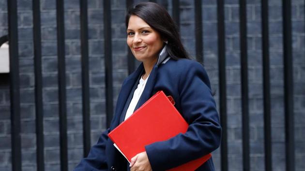 Britain's international development secretary Priti Patel. (AFP file) Britain's international development secretary Priti Patel. (AFP file)