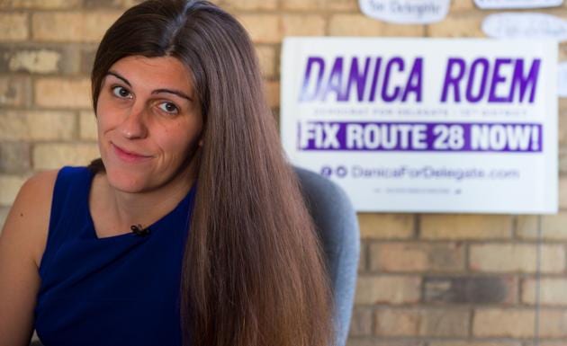 File photo of Danica Roem. (AFP) File photo of Danica Roem. (AFP)