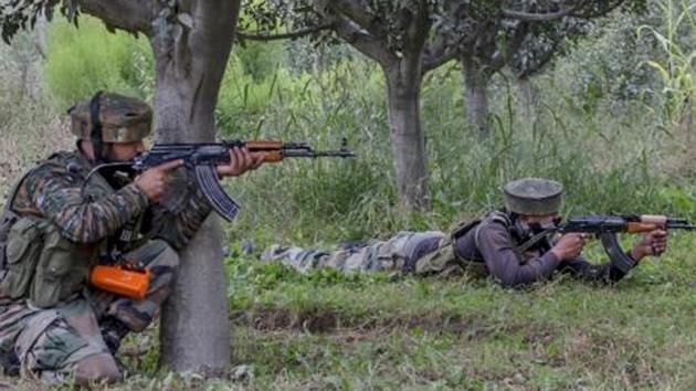 Security forces, including the Army, CRPF and police have fiercely intensified operations to hunt top terrorists in Kashmir, director general of police SP Vaid said. (AP File Photo) Security forces, including the Army, CRPF and police have fiercely intensified operations to hunt top terrorists in Kashmir, director general of police SP Vaid said. (AP File Photo)