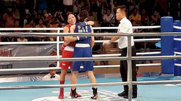 Mary Kom, mother of three, from a poor family in Manipur was dubbed “Magnificent Mary” after she won her fifth world championship title in 2010. (PTI) 