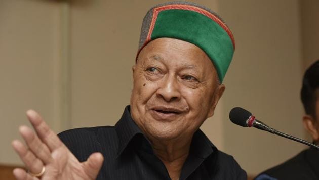 Virbhadra Singh has taken on Prime Minister Narendra Modi, accusing him of “political vendetta”. (Vipin Kumar/HT Photo) Virbhadra Singh has taken on Prime Minister Narendra Modi, accusing him of “political vendetta”. (Vipin Kumar/HT Photo)