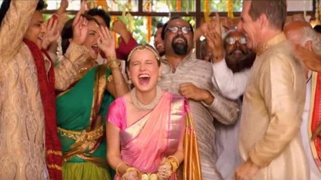 Brie Larson in a still from Basmati Blues.