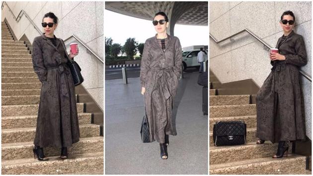 Karisma Kapoor airport look-inspired outfit to wear on a plane ...