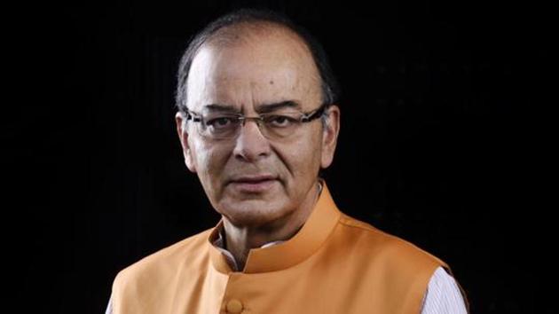 (Finance and Corporate Affairs Minister Arun Jaitley.(Reuben Singh/ HT photo)