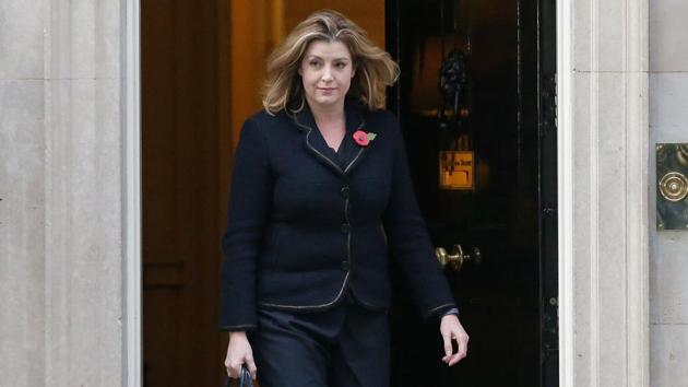 Britain’s newly appointed International Development Secretary, Penny Mourdant leaves 10 Downing Street in London on Thursday. (AFP Photo) Britain’s newly appointed International Development Secretary, Penny Mourdant leaves 10 Downing Street in London on Thursday. (AFP Photo)