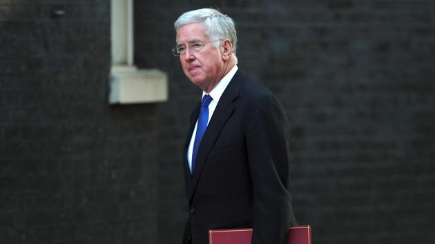 Following allegations British secretary of state for defence, Sir Michael Fallon, resigned saying he has fallen below the high standards expected of the armed forces (REUTERS) Following allegations British secretary of state for defence, Sir Michael Fallon, resigned saying he has fallen below the high standards expected of the armed forces (REUTERS)