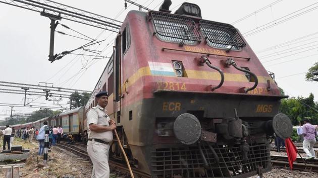 As the electric engine ran, the railway staff gave a chase to it on a motorbike.(PTI/ Representative image)