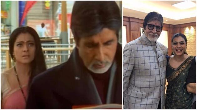 Amitabh Bachchan played Kajol’s angry father-in-law who did not accept her as his son’s wife in Kabhi Khushi Kabhie Gham.