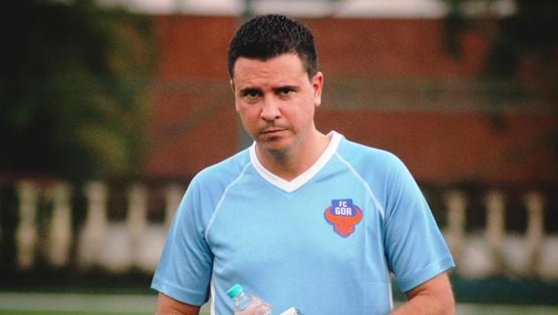 Sergio Lobera, who has been a youth coach at FC Barcelona in the past, wants FC Goa to strike a balance between defence and attack.(HT Photo)