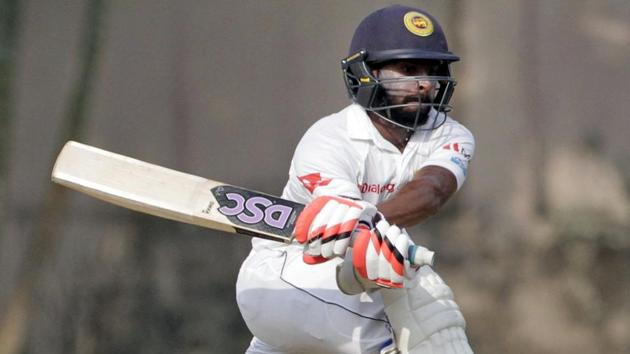 Sri Lanka's Niroshan Dickwella was the top-scorer for his side with a 59-ball-73. (AP) Sri Lanka's Niroshan Dickwella was the top-scorer for his side with a 59-ball-73. (AP)