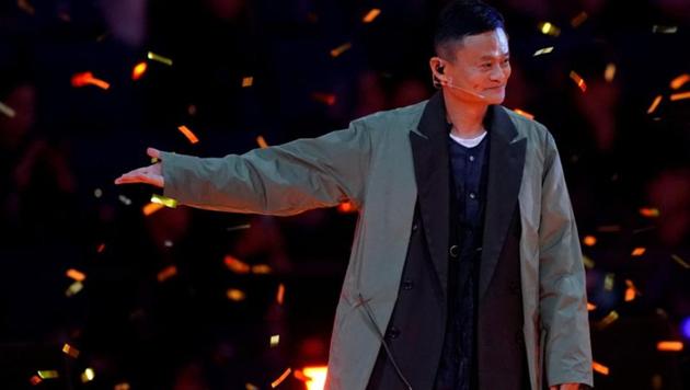 Jack Ma, Chairman of Alibaba Group, attends a show during Alibaba Group's 11.11 Singles' Day global shopping festival in Shanghai, China, November 10, 2017.(REUTERS) Jack Ma, Chairman of Alibaba Group, attends a show during Alibaba Group's 11.11 Singles' Day global shopping festival in Shanghai, China, November 10, 2017.(REUTERS)