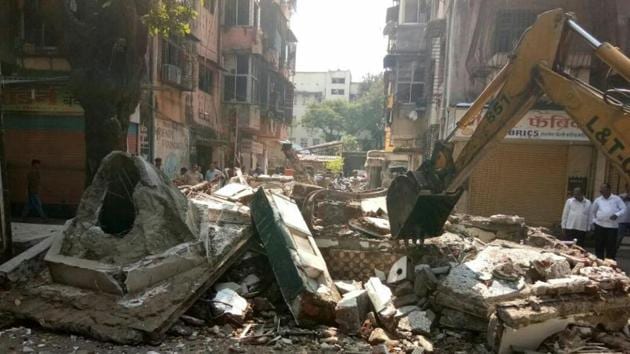 After receiving several suggestions from citizens, the BMC had finalised that 495 structures needed to be demolished as they cannot be regularised. (FILE PICTURE) After receiving several suggestions from citizens, the BMC had finalised that 495 structures needed to be demolished as they cannot be regularised. (FILE PICTURE)
