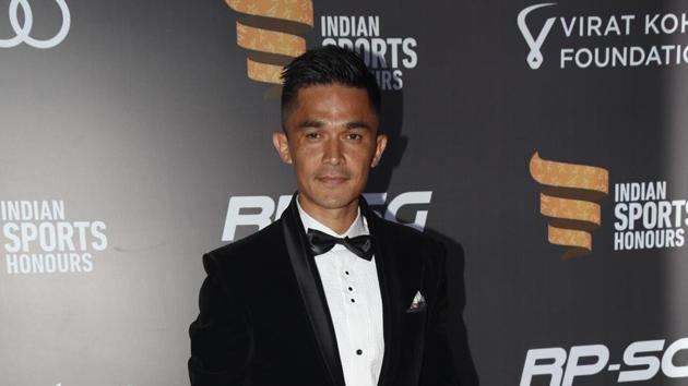 Indian football team captain said he was proud of the way the hosts played at the 2017 U-17 World Cup in India. (HT Photo)