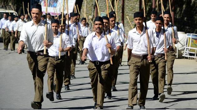 In his Facebook posts, RSS Punjab media in-charge Ram Gopal lauded the state government and police for busting what is being termed a terror module backed by Pakistan’s spy agency ISI. (HT File/Representative image) In his Facebook posts, RSS Punjab media in-charge Ram Gopal lauded the state government and police for busting what is being termed a terror module backed by Pakistan’s spy agency ISI. (HT File/Representative image)