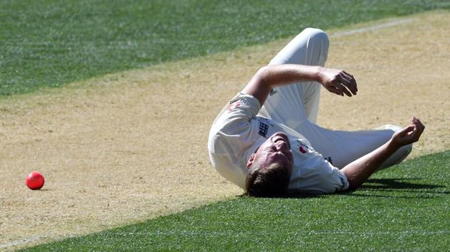 Jake Ball was injured during the first tour game vs Cricket Australia XI but might make it back in time for the first Ashes Test. (AFP) Jake Ball was injured during the first tour game vs Cricket Australia XI but might make it back in time for the first Ashes Test. (AFP)