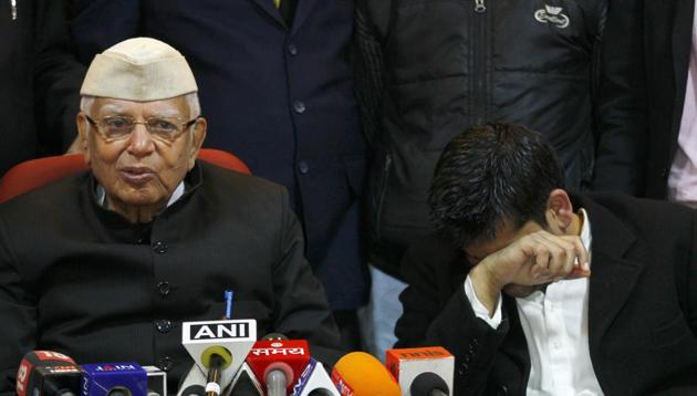 Max hospital said ND Tiwari was being closely monitored by a team of senior specialists from its neurology and cardiology departments. (HT File) Max hospital said ND Tiwari was being closely monitored by a team of senior specialists from its neurology and cardiology departments. (HT File)