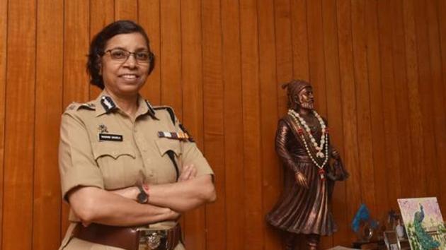 Shukla was delivering her key note address to over 1,000 school and college teachers and principals during the cybersecurity conference on ‘Making our Future Digitally Safe’ organised by the Economic Offences Wing and Cyber Cell of city police. (HT FILE PHOTO) Shukla was delivering her key note address to over 1,000 school and college teachers and principals during the cybersecurity conference on ‘Making our Future Digitally Safe’ organised by the Economic Offences Wing and Cyber Cell of city police. (HT FILE PHOTO)
