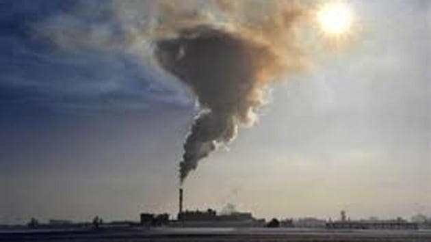 Carbon emissions had been roughly flat from 2014-16. (Reuters File) Carbon emissions had been roughly flat from 2014-16. (Reuters File)