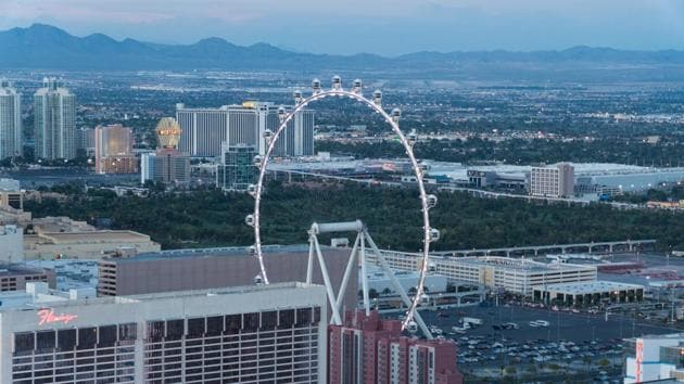 Soak up some sun at the LINQ promenade. (Shutterstock) Soak up some sun at the LINQ promenade. (Shutterstock)
