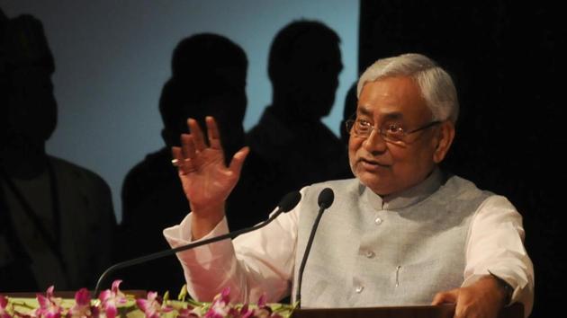 Bihar CM Nitish Kumar says the Gujarat election is not a semi-final for the 2019 Lok Sabha elections. (AP Dube / HT Photo ) Bihar CM Nitish Kumar says the Gujarat election is not a semi-final for the 2019 Lok Sabha elections. (AP Dube / HT Photo )