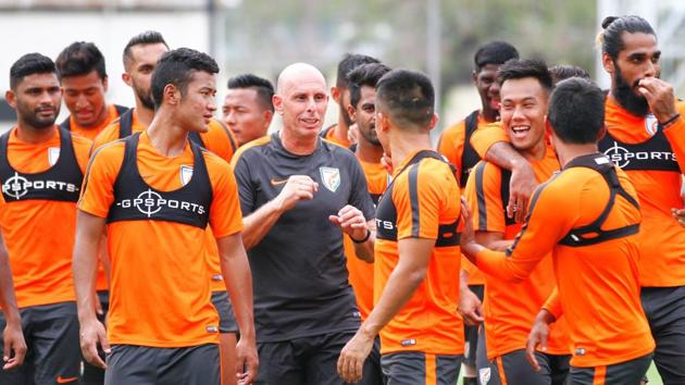 Under Stephen Constantine , Indian football team has qualified for the 2019 Asian Cup after a string of impressive results in recent times (AIFF) Under Stephen Constantine , Indian football team has qualified for the 2019 Asian Cup after a string of impressive results in recent times (AIFF)