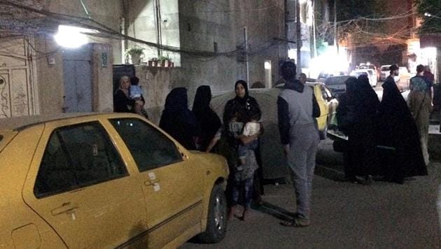 People stand in the street after feeling tremors in Baghdad.(AP File Photo/Representative image)