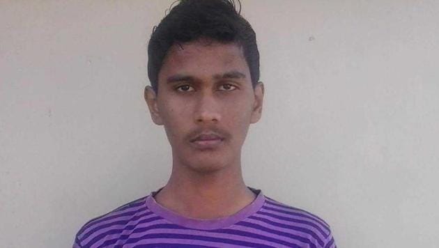 Akash, 23, has been arrested by the Chennai police after he escaped last night.(HT Photo)