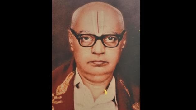 The newspaper was started by Varadaraja Iyenger, in the halls of the Maharaja Samskrit College built by the Wodeyar dynasty. The impulse that drove Iyengar to run a newspaper, say people who knew him, was the same that made him start his printing business: an ancient language had been neglected, and he would right that wrong. The paper, even now, is run on those sentiments. (Arijit Sen / HT Photo)