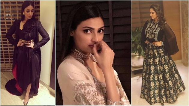 Here’s what your favourite celebs wore at Naaz Foundation awards show on Sunday. (Instagram) Here’s what your favourite celebs wore at Naaz Foundation awards show on Sunday. (Instagram)