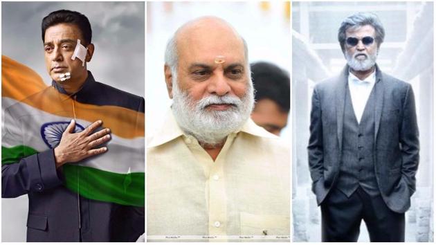 Kamal Haasan, K Raghavendar Rao and Rajinikanth were awarded the NTR National Award for 2014, 2015 and 2016 respectively.