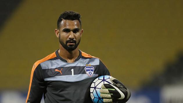 Amrinder Singh was one of the biggest factors in Mumbai City’s success last term -- keeping five clean sheets from six games (Getty Images)