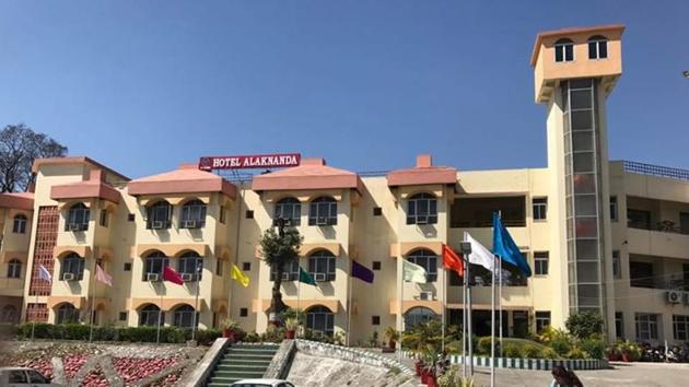 The two states are fighting a case in Supreme Court over ownership of Alaknanda Hotel, a 39-room property on the banks of Ganga in Haridwar, managed by UPSTDC. (HT photo) The two states are fighting a case in Supreme Court over ownership of Alaknanda Hotel, a 39-room property on the banks of Ganga in Haridwar, managed by UPSTDC. (HT photo)