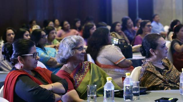 School principals and academicians at the event that marked the culmination of the ninth edition of HT Top Schools Survey, an annual initiative that recognises the best schools in the city and suburbs. (Kunal Patil/HT Photo) School principals and academicians at the event that marked the culmination of the ninth edition of HT Top Schools Survey, an annual initiative that recognises the best schools in the city and suburbs. (Kunal Patil/HT Photo)