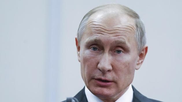 Russia's President Vladimir Putin at a news conference after talks with Turkish President Tayyip Erdogan in Sochi, Russia, on November 13, 2017. (Reuters) Russia's President Vladimir Putin at a news conference after talks with Turkish President Tayyip Erdogan in Sochi, Russia, on November 13, 2017. (Reuters)