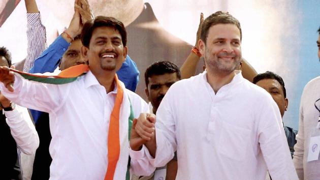 Vijay Kella, chairman of the Gujarat Congress relief committee, said party vice president Rahul Gandhi meets only a handful of people, including OBC leader Alpesh Thakor. (PTI file photo) Vijay Kella, chairman of the Gujarat Congress relief committee, said party vice president Rahul Gandhi meets only a handful of people, including OBC leader Alpesh Thakor. (PTI file photo)