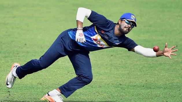 Chandimal’s team faces an uphill task against Virat Kohli’s side and will be desperate to break their winless record in India. (PTI) Chandimal’s team faces an uphill task against Virat Kohli’s side and will be desperate to break their winless record in India. (PTI)