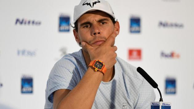 Rafael Nadal has withdrawn from the ATP finals because of knee problems. (Action Images via Reuters) Rafael Nadal has withdrawn from the ATP finals because of knee problems. (Action Images via Reuters)
