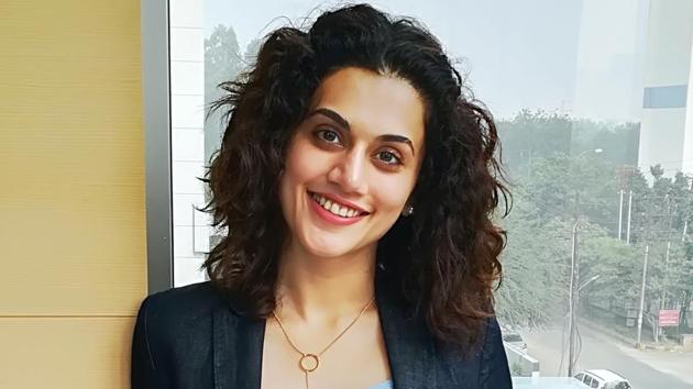 Actor Tapasee Pannu says the only option she has is that all her films do well. (Deep Saxena/HT) Actor Tapasee Pannu says the only option she has is that all her films do well. (Deep Saxena/HT)