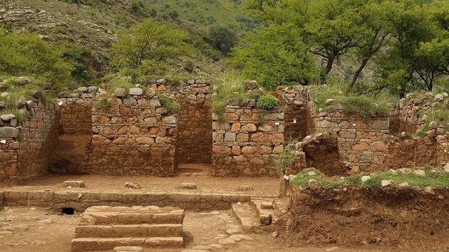 This image shows the ancient Buddhist site in Bhamala province, which was first discovered in 1929. (Ibrahimzauq/Wikimedia Commons) This image shows the ancient Buddhist site in Bhamala province, which was first discovered in 1929. (Ibrahimzauq/Wikimedia Commons)