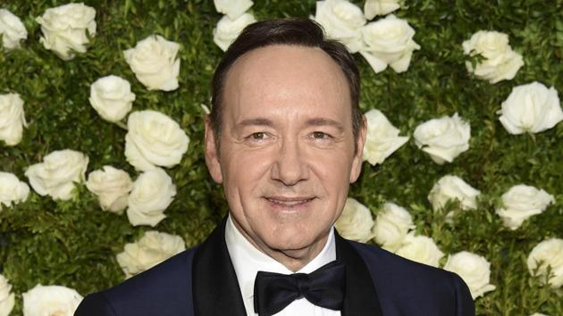 Kevin Spacey arrives at the 71st annual Tony Awards at Radio City Music Hall in New York.(Evan Agostini/Invision/AP)