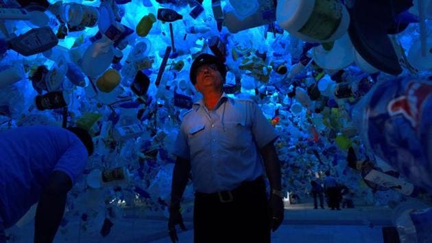 The exhibition which opened to public on November 11 runs until December 30. (Anshuman Poyrekar / HT Photo)