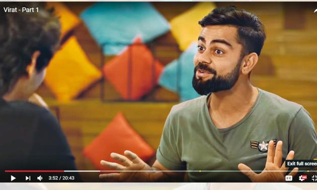 Watch Virat Kohli on Breakfast With Champions on YouTube Watch Virat Kohli on Breakfast With Champions on YouTube