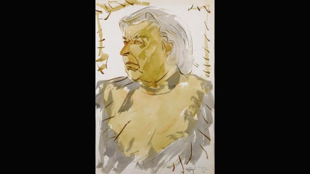 Photos: Jatin Das paints artists & friends in new show | Hindustan Times