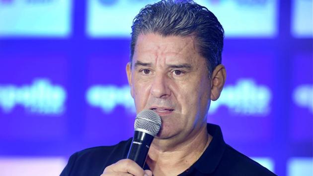 Chennaiyin FC coach John Gregory at a press conference ahead of ISL 2017-18. (PTI) Chennaiyin FC coach John Gregory at a press conference ahead of ISL 2017-18. (PTI)