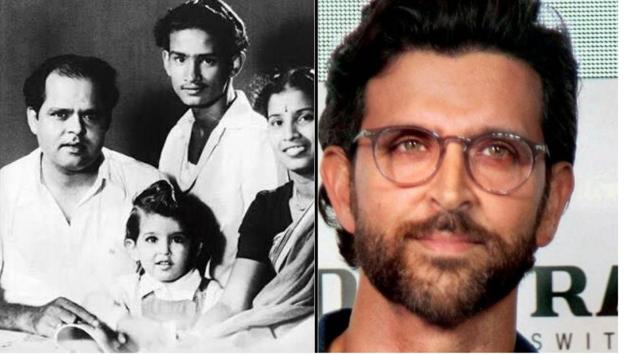 Hrithik shares pictures of his grandad. Hrithik shares pictures of his grandad.