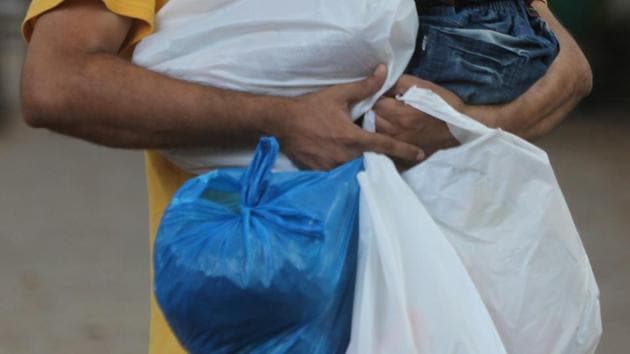 The state has formed four teams comprising officials of Maharashtra Pollution Control Board (MPCB) to study models of Himachal Pradesh, Sikkim, Karnataka and Shimla, where plastic bags are banned completely. (FILE) The state has formed four teams comprising officials of Maharashtra Pollution Control Board (MPCB) to study models of Himachal Pradesh, Sikkim, Karnataka and Shimla, where plastic bags are banned completely. (FILE)