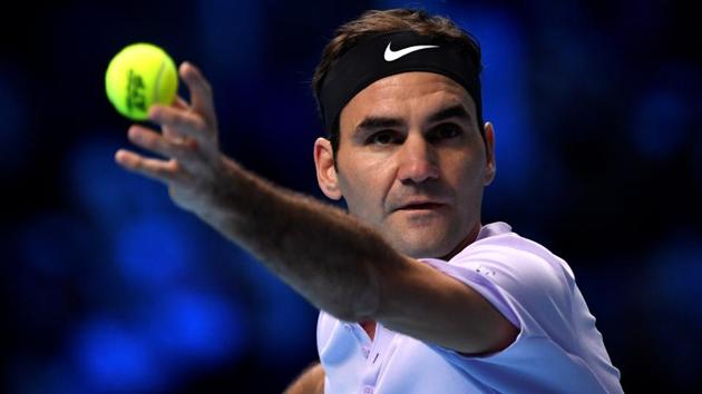 Roger Federer defeated Marin Cilic to reach the ATP Finals semifinals.(Action Images via Reuters)