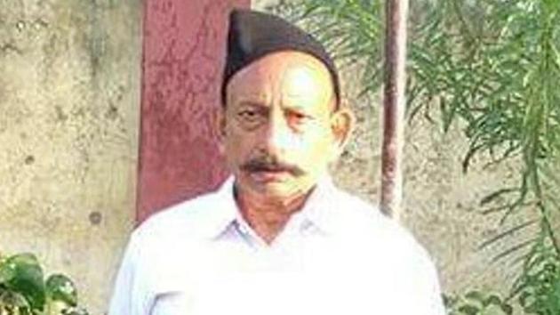 RSS leader Ravinder Gosain.(HT File) RSS leader Ravinder Gosain.(HT File)
