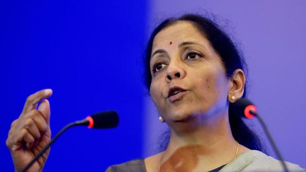 Union defence minister Nirmala Sitharaman at a Confedetation of Indian Industry (CII) held event in Chennai. (PTI Photo) Union defence minister Nirmala Sitharaman at a Confedetation of Indian Industry (CII) held event in Chennai. (PTI Photo)